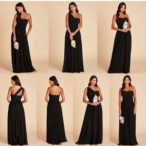 Birdy Grey Grace convertible dress chiffon black